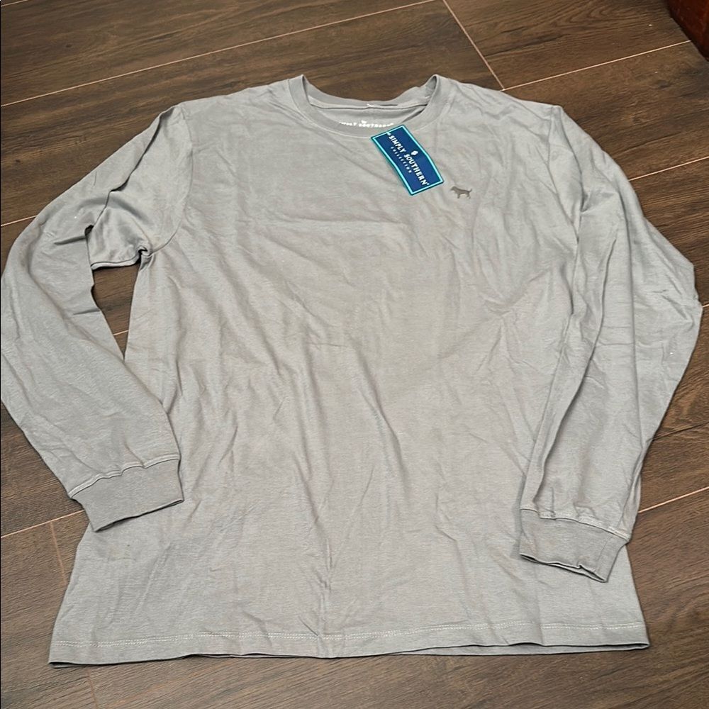 NWT Simply Southern Outfitters Gray Long Sleeve - Size Medium